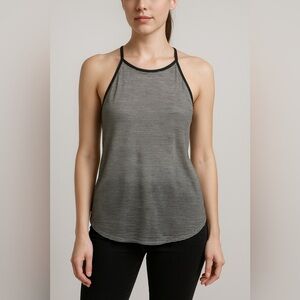 LOFT Striped Sheer Rayon Halter Tank Top Women’s Smallnautical Preppy